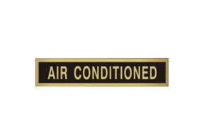 AIR CONDITIONED
